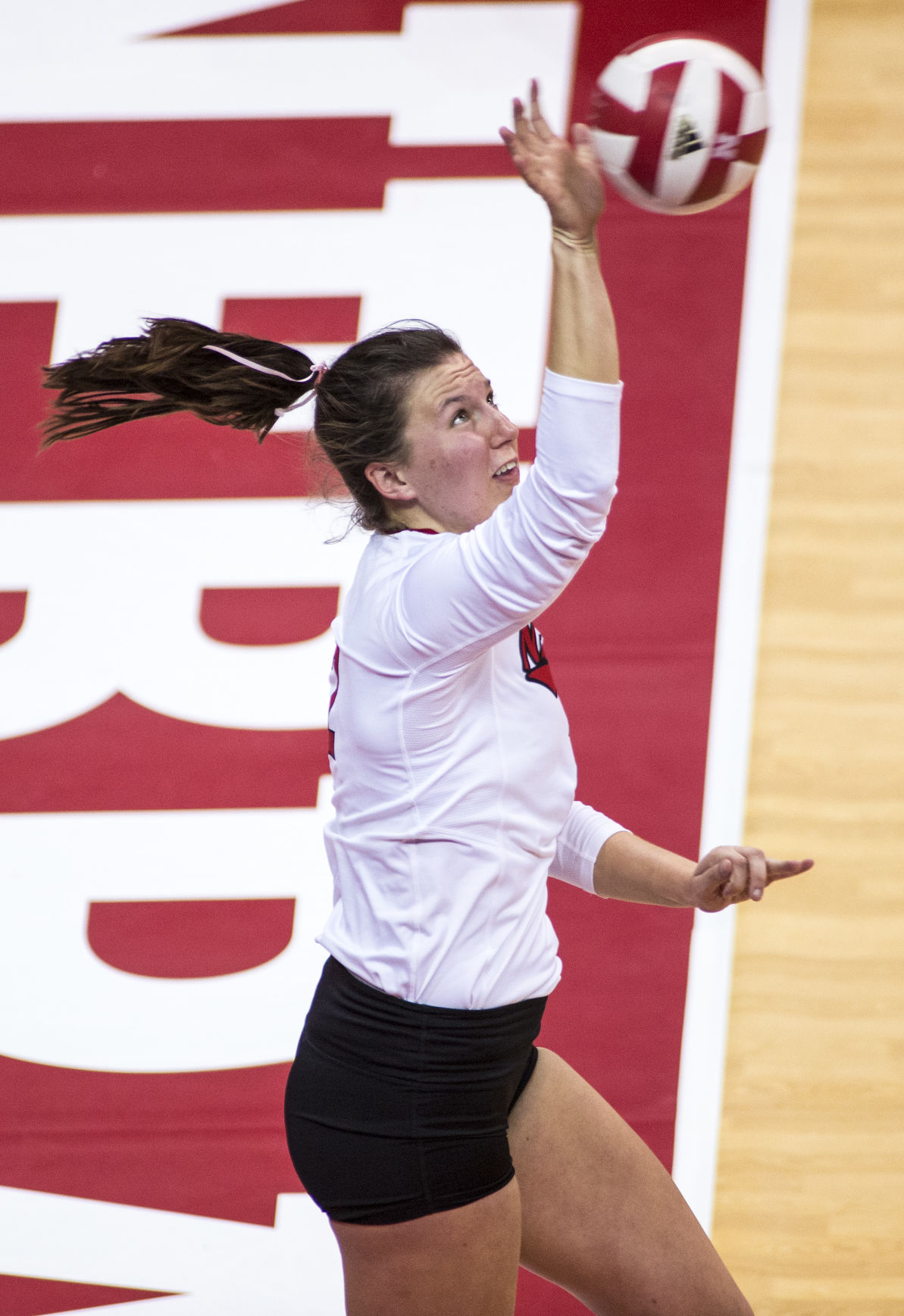 Nebraska vs. Indiana volleyball, 10/10